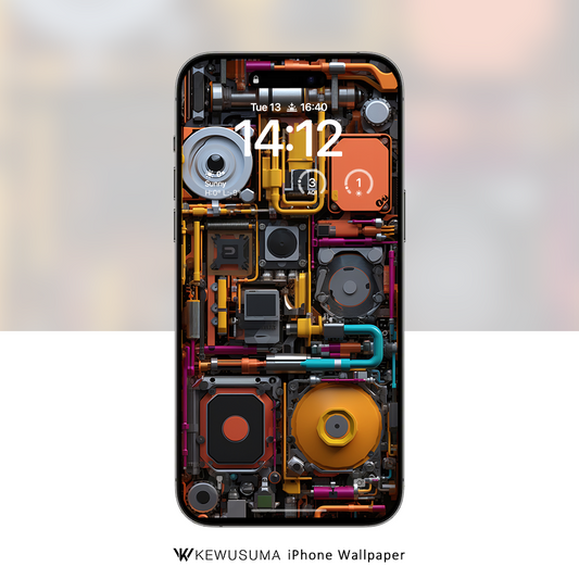 iPhone Wallpaper - Tech Maze #011