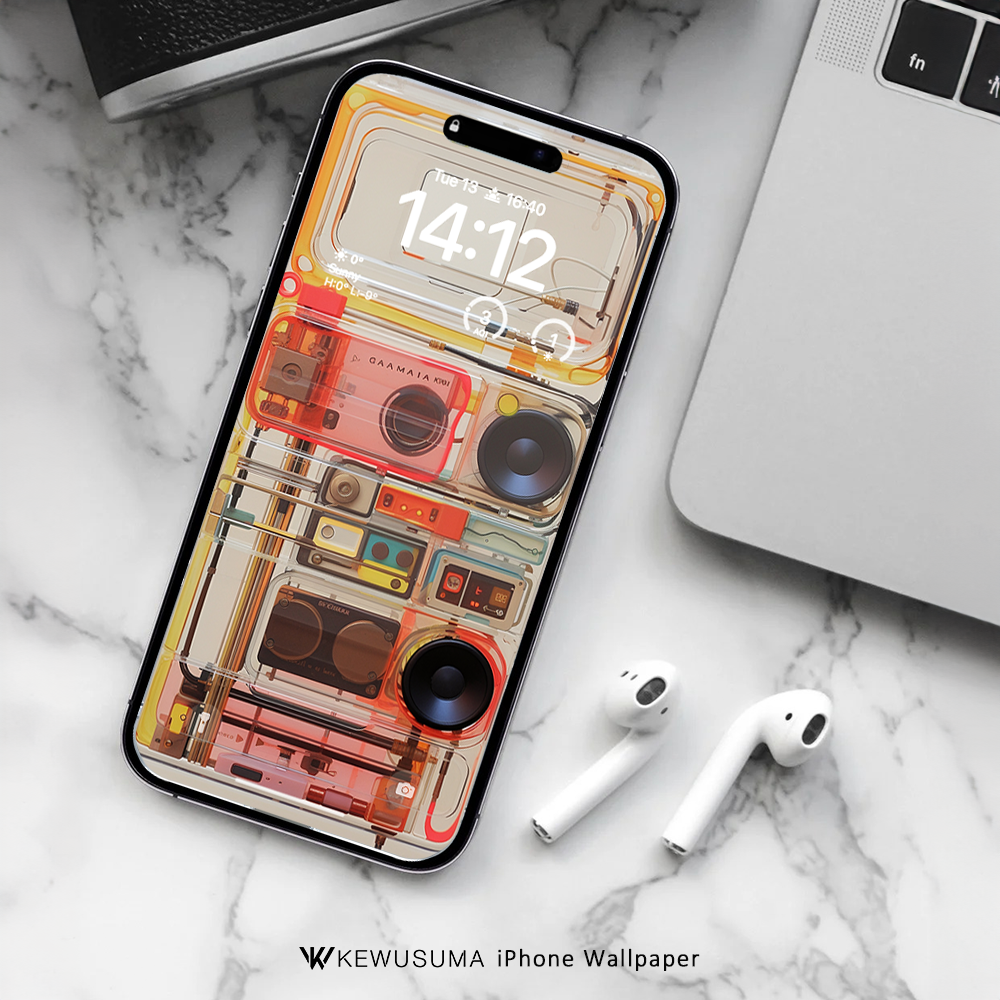 iPhone Wallpaper - Cyber Symphony #013
