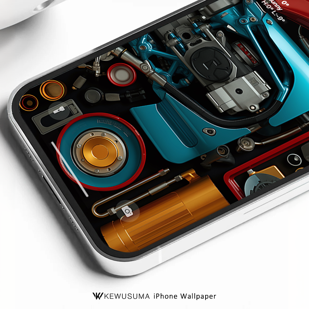 iPhone Wallpaper - Mechanical Guardian #023
